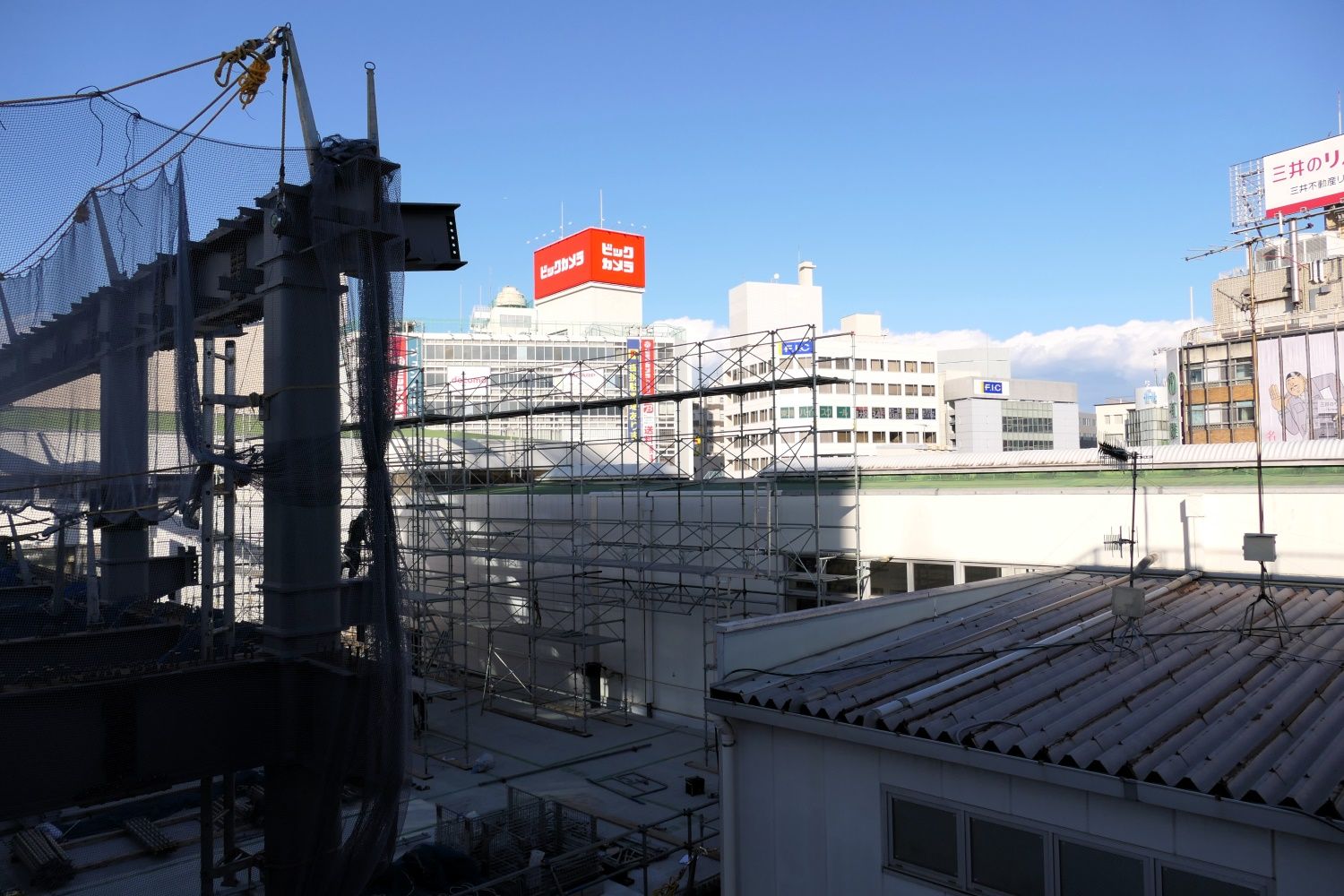 小田急　藤沢駅　改良工事　