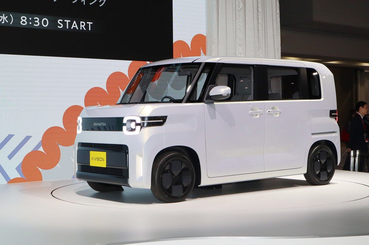 ダイハツ「K-ビジョン」（筆者撮影）