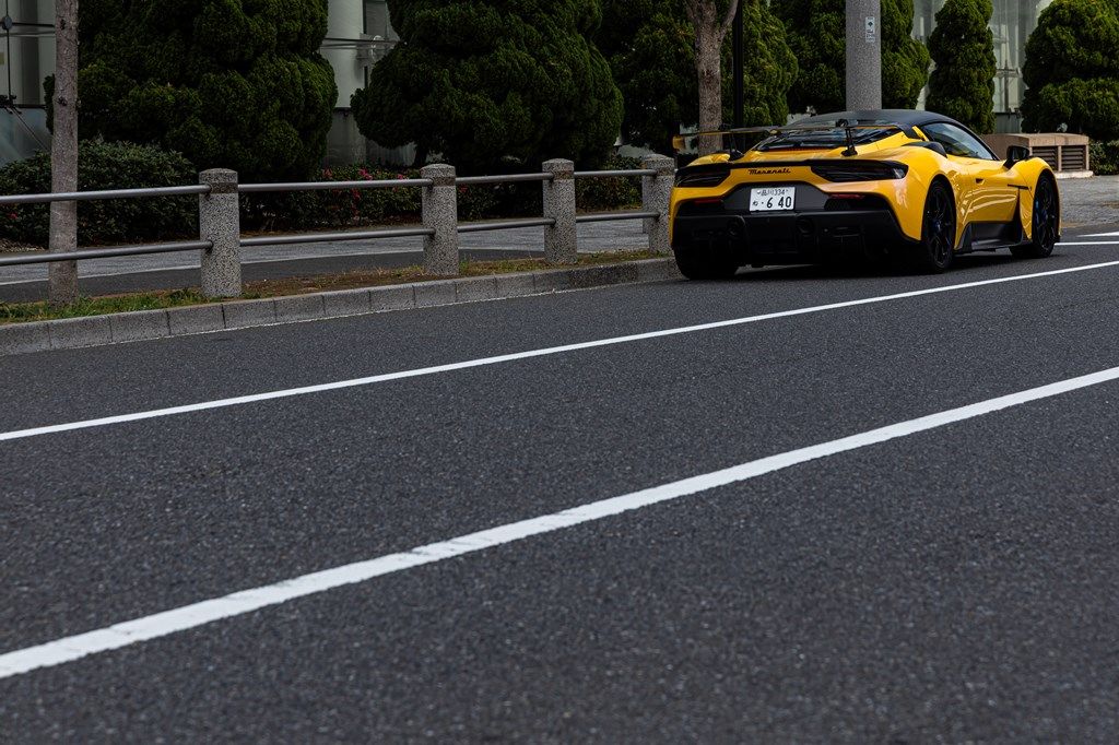 マセラティの最新モデル「GT2ストラダーレ」（写真：三木 宏章）