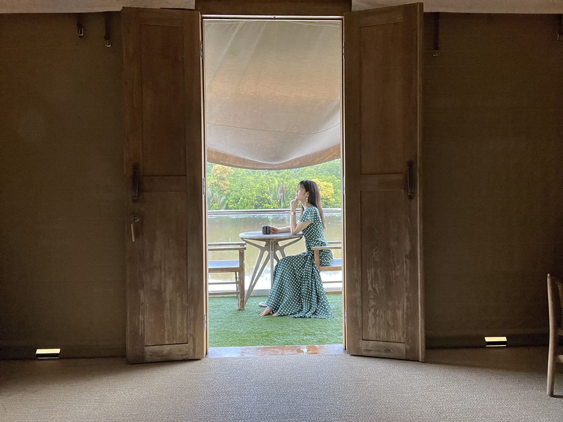 The Abode Resort & Spaテラス