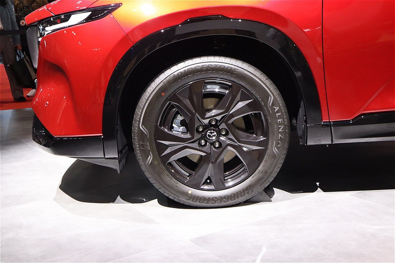 ジャパンモビリティショー2025に展示されたマツダの新型「CX-5」（筆者撮影）