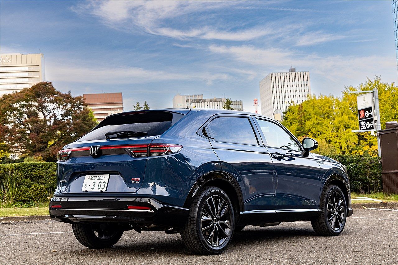 ホンダ「ヴェゼル e:HEV RS」（写真：三木 宏章）