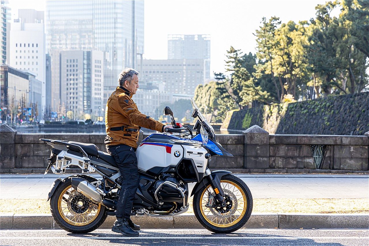 BMWモトラッドのGSシリーズの最新作「R1300GSアドベンチャー」（写真：三木宏章）