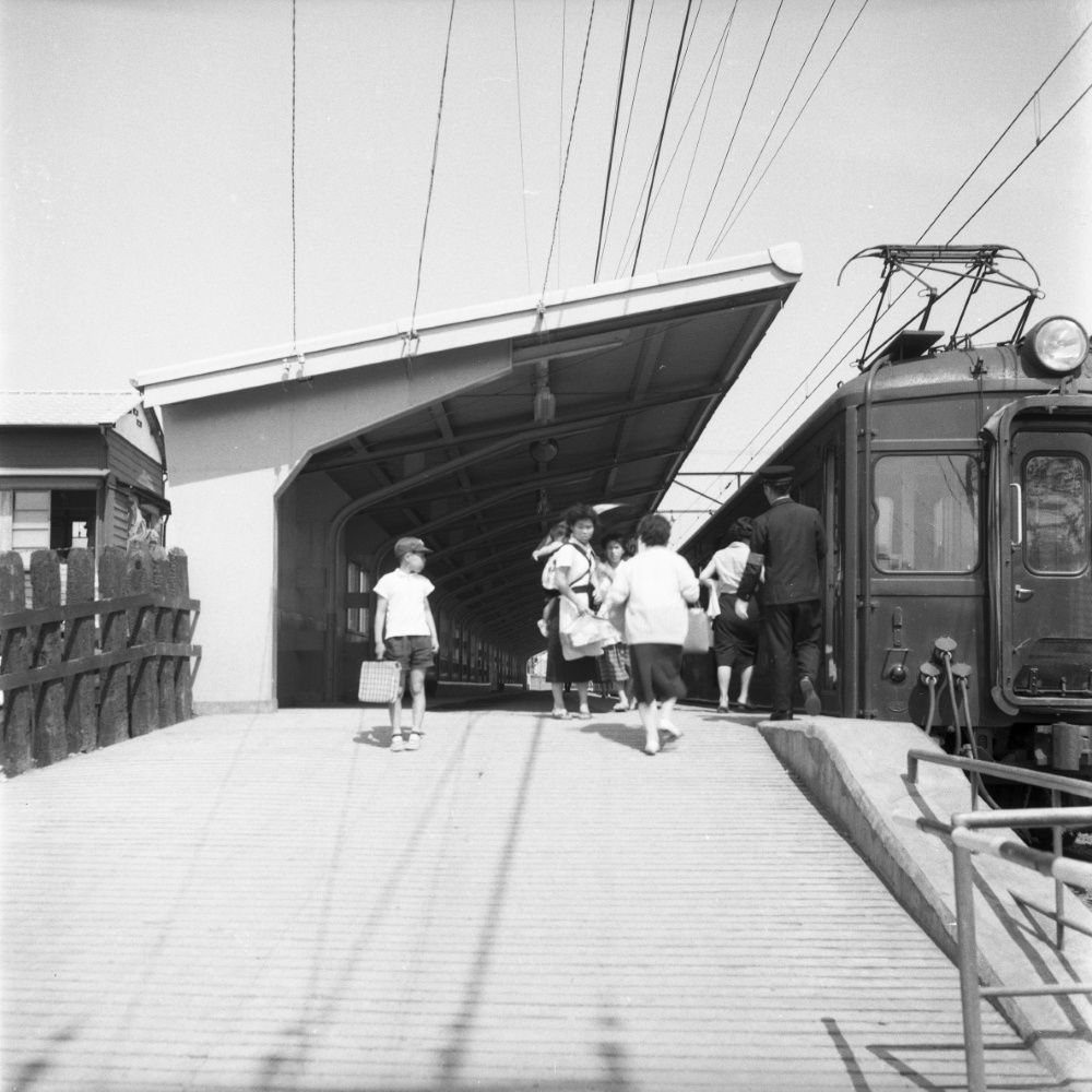 東武練馬駅　昔の写真　1960年頃