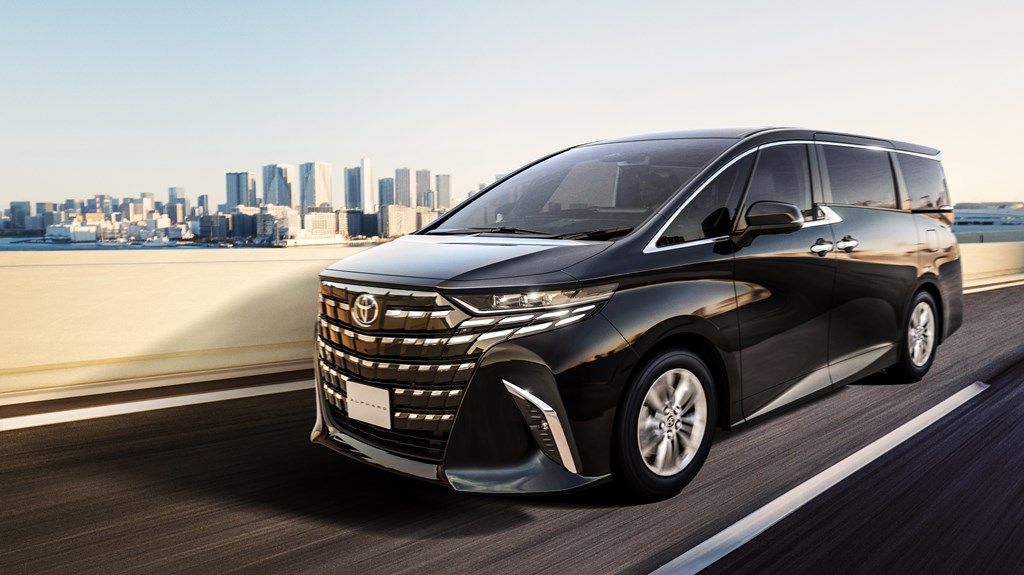 新型アルファードのディテール（写真：トヨタ自動車）