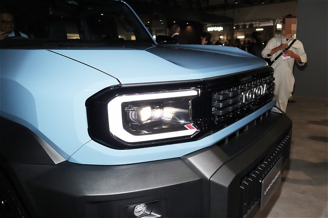 ジャパンモビリティショー2025に展示されていたトヨタ「ランドクルーザーFJ」（筆者撮影）