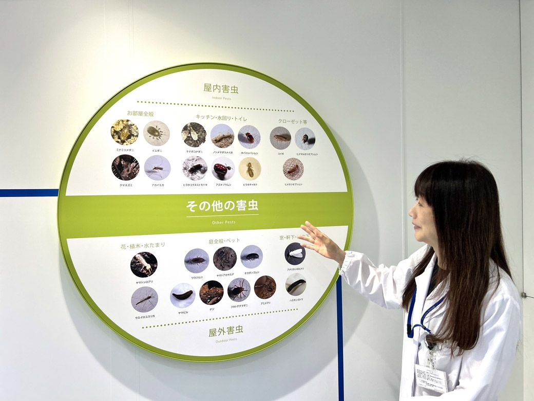 屋内展示（筆者撮影）