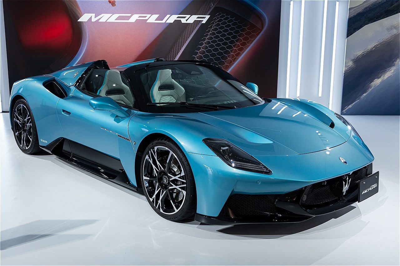 マセラティの新型「MCプーラ」（写真：三木 宏章）