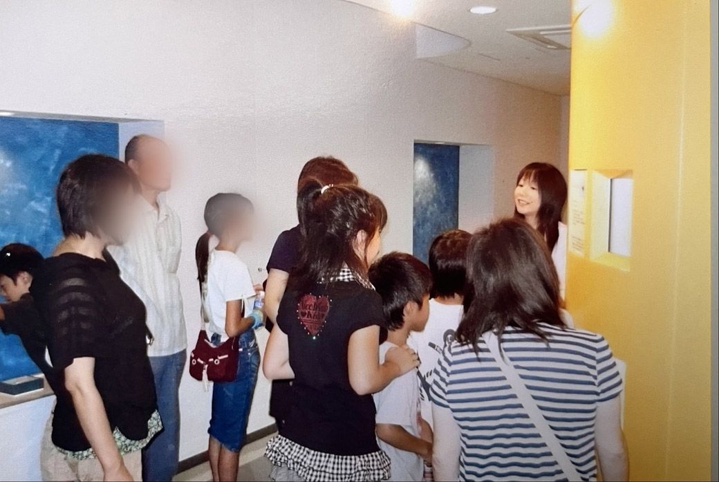 2005年頃の見学ツアーの様子（画像提供：有吉立さん）