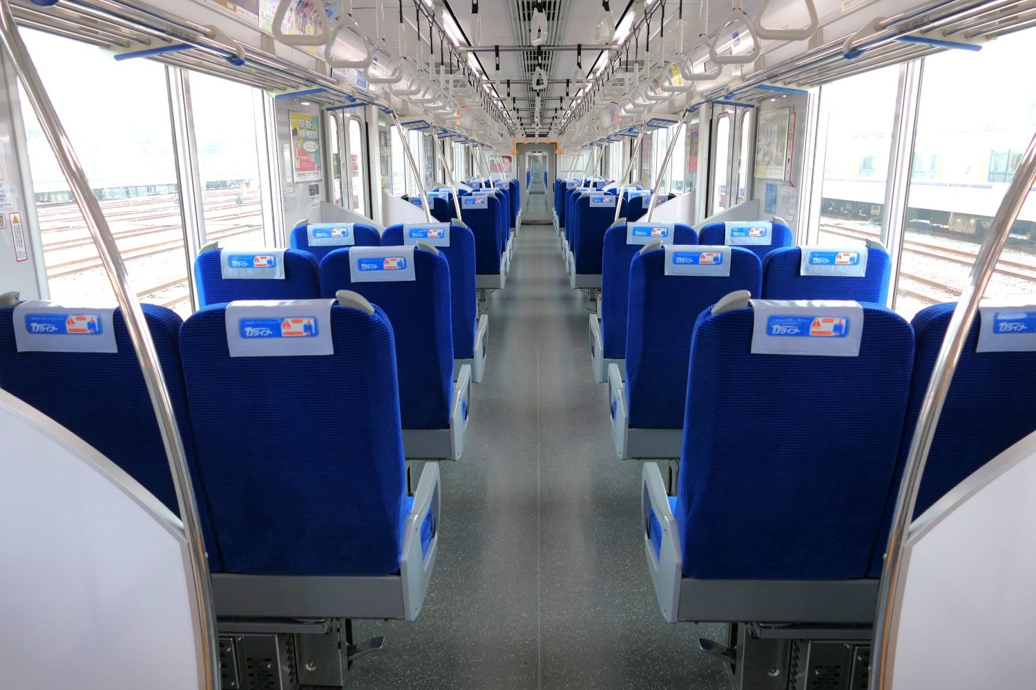 東武鉄道　50090型　車内　座席転換