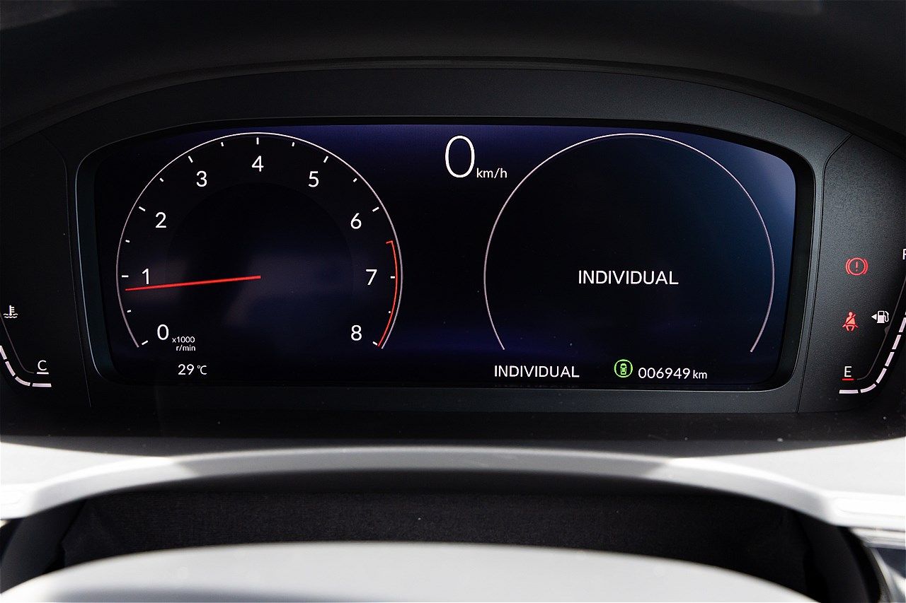 日本仕様のホンダ「シビックRS」（写真：筆者撮影）