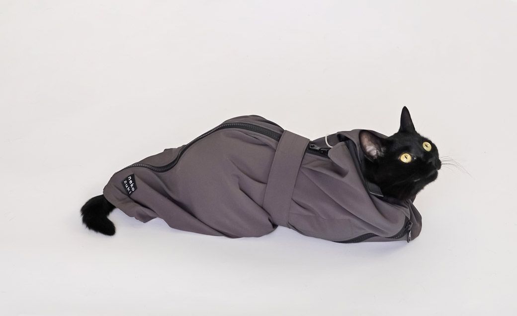 ねこずきのおくるみ（写真：クロス・クローバー・ジャパン）