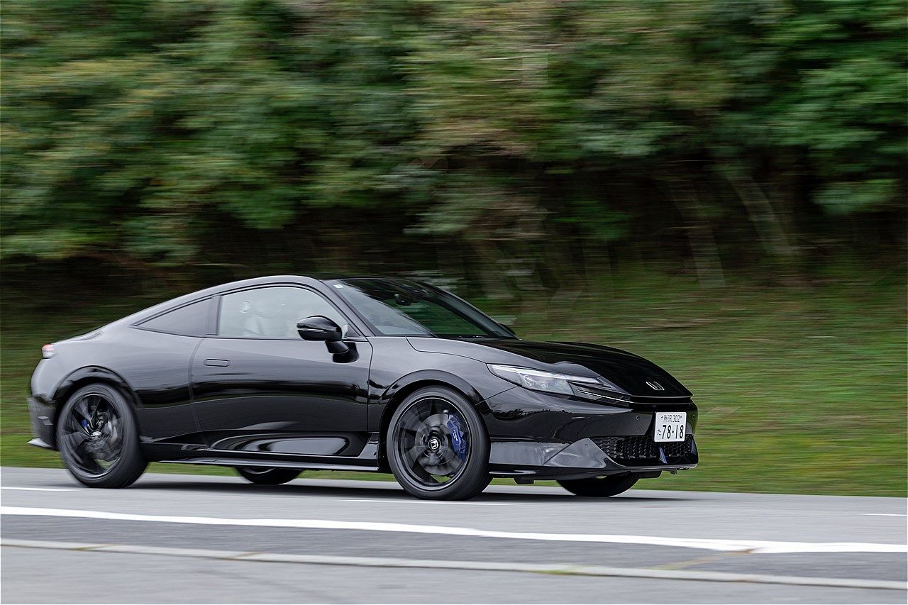 ホンダの新型「プレリュード」（写真：三木 宏章）