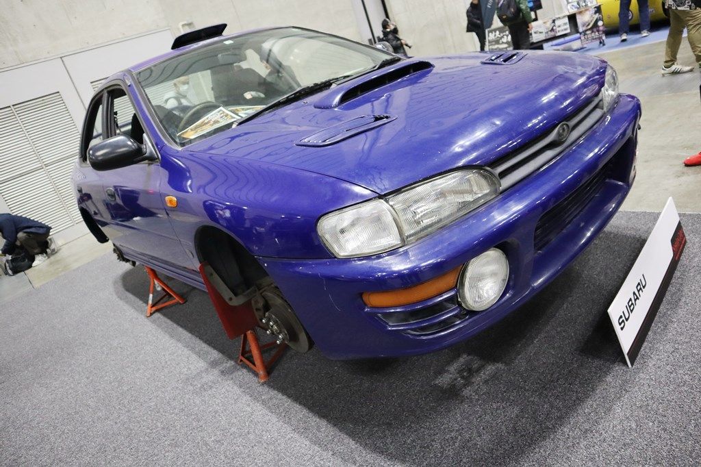 ノスタルジック2デイズ2026で新サービス「スバル ヘリテージサービス」をプロモーションしたスバル（写真：筆者撮影）