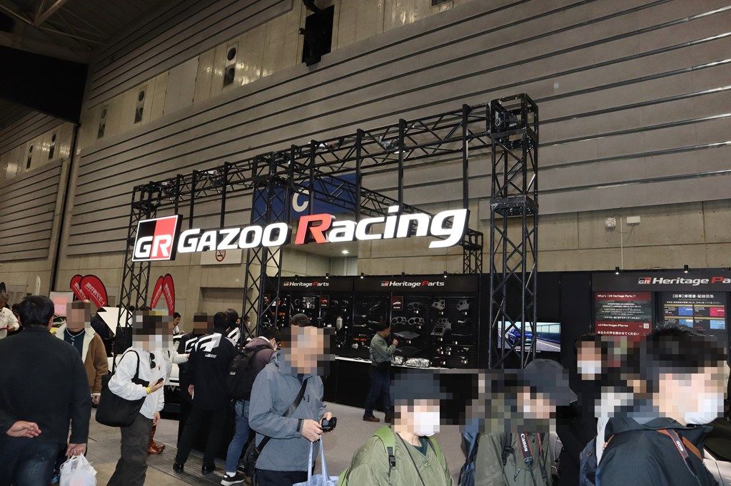 トヨタが展開する「GRヘリテージパーツ」（写真：筆者撮影）