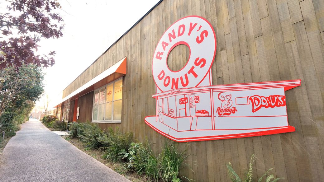 ランディーズドーナツ日本1号店の渋谷代官山店（撮影：梅谷秀司）