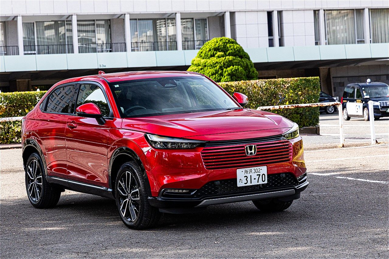 ホンダ「ヴェゼル e:HEV Z」（写真：三木 宏章）