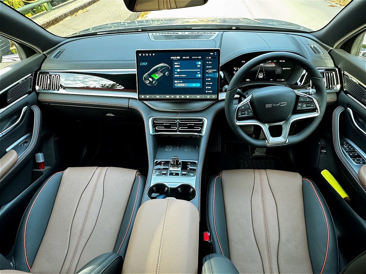 BYD「シーライオン6」（写真：筆者撮影）