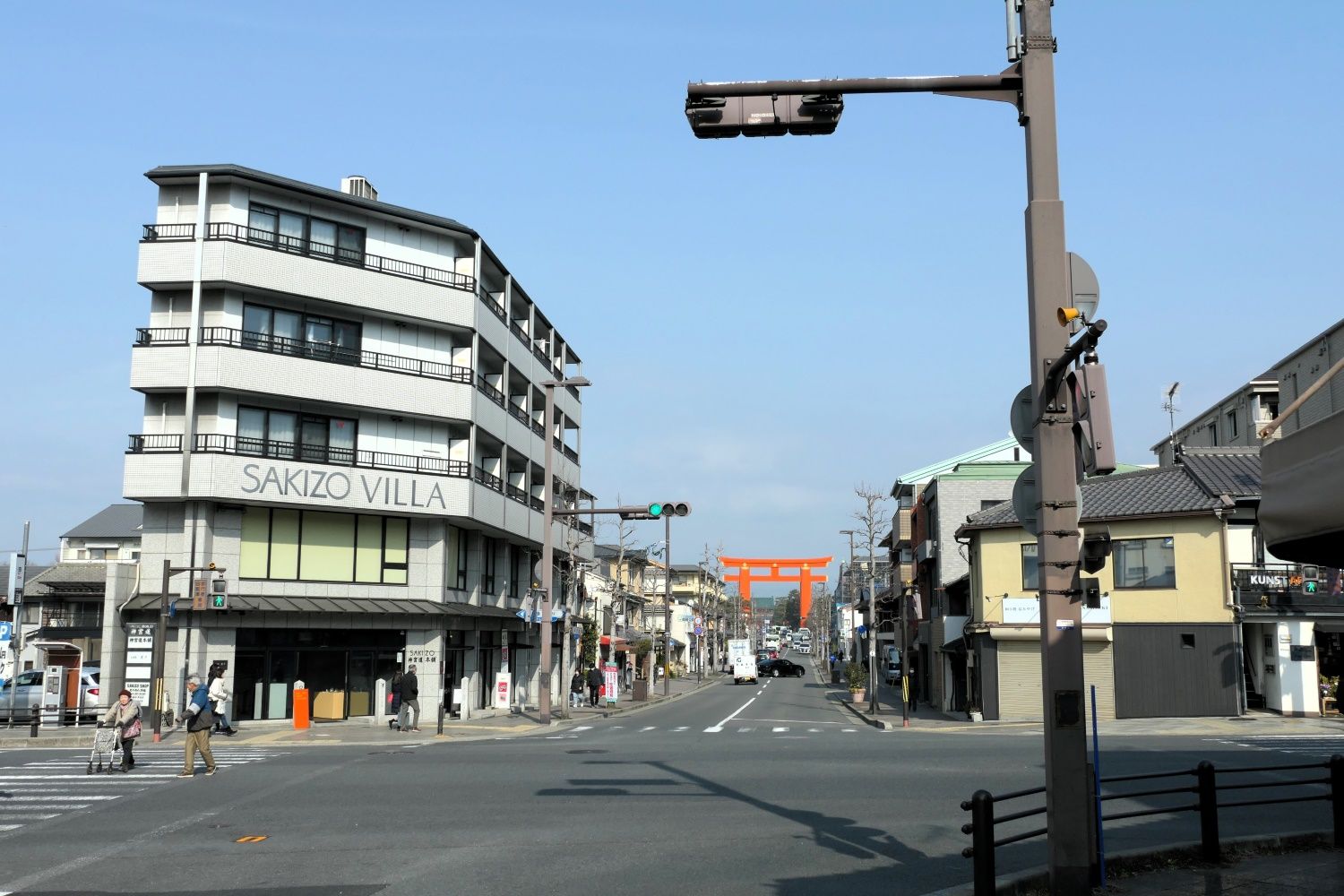 平安神宮の大鳥居