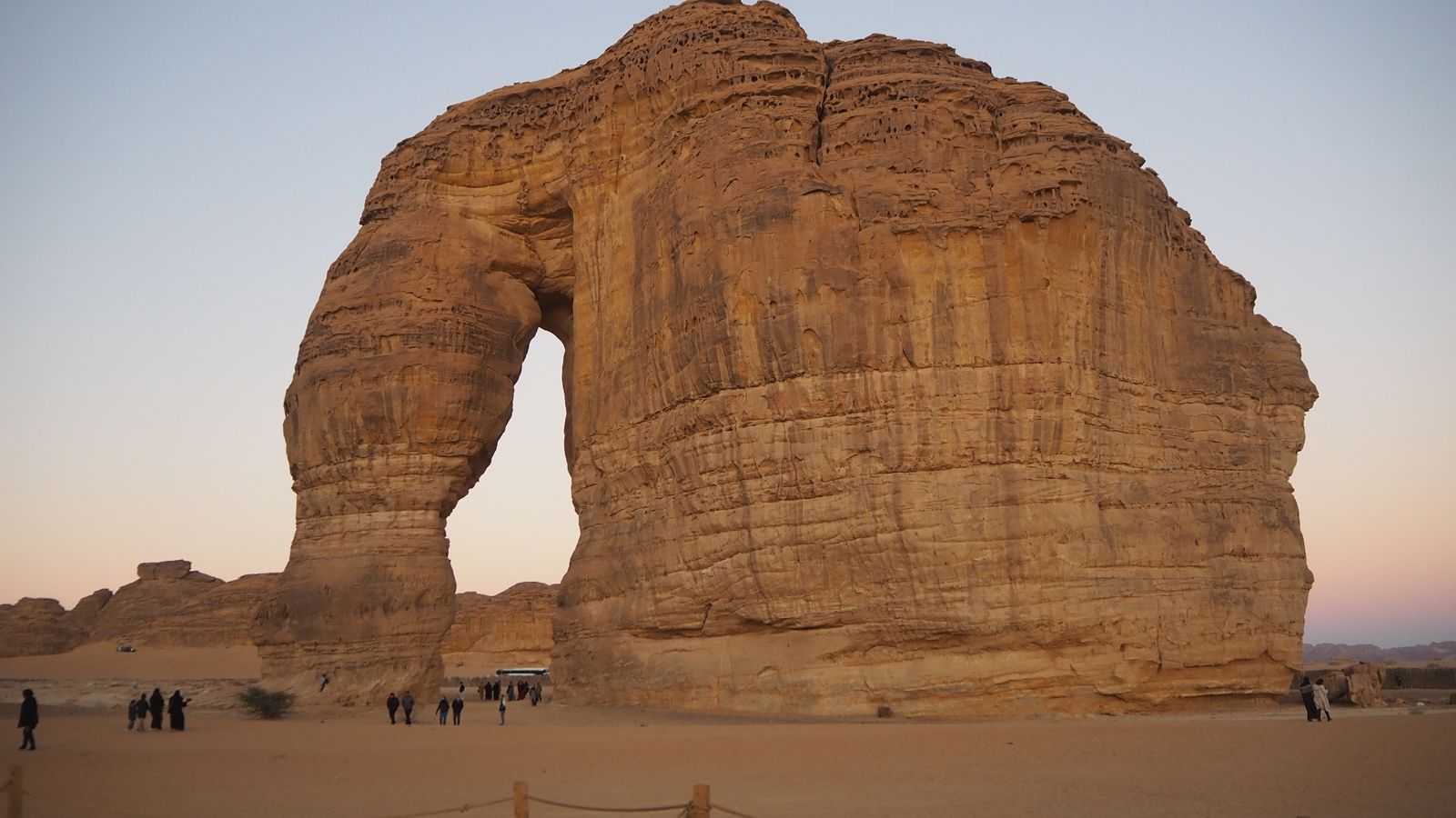 アルウラの観光地の一つ、エレファントノーズ(筆者撮影)