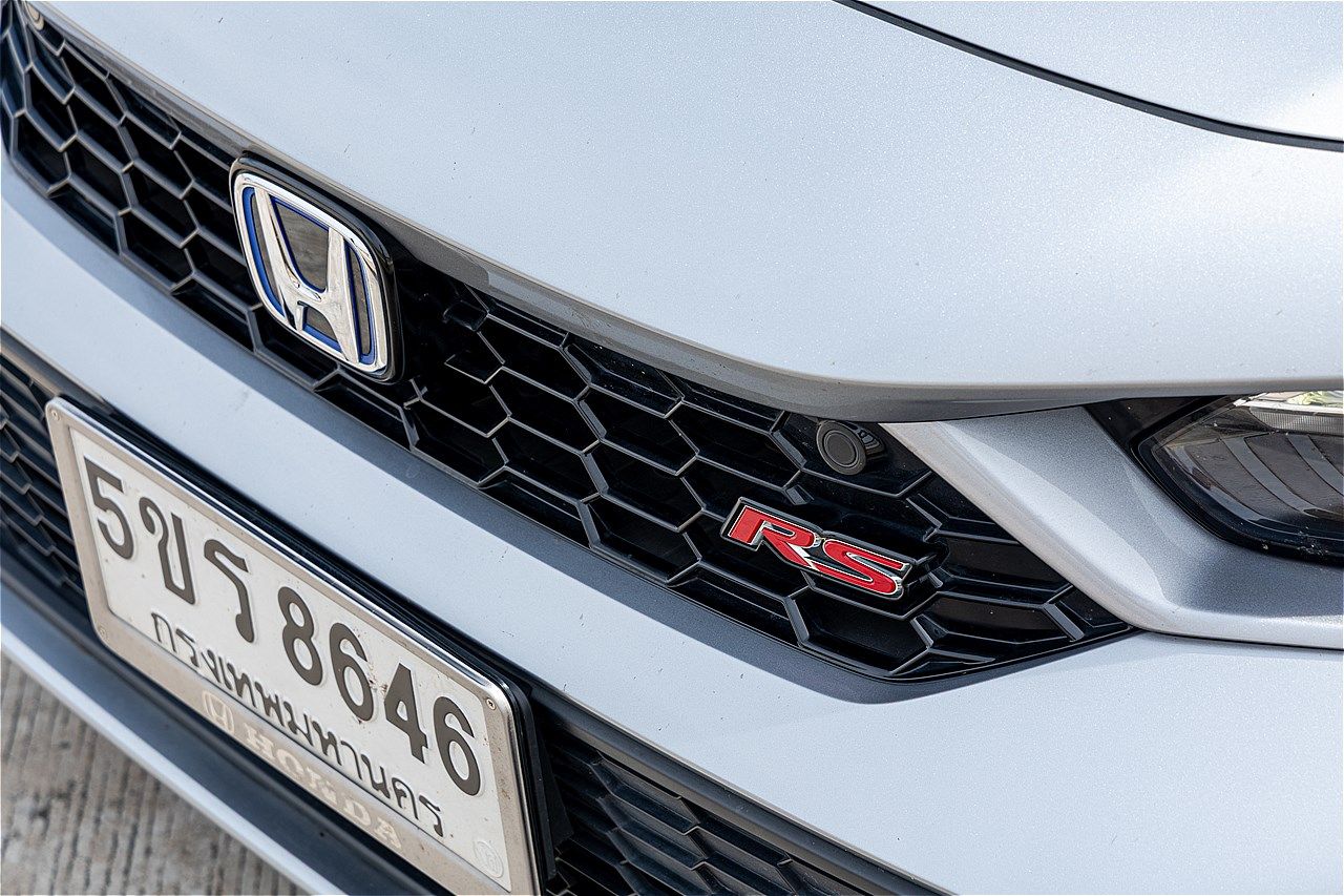 タイで試乗したホンダ「シビック e:HEV RS」（写真：筆者撮影）