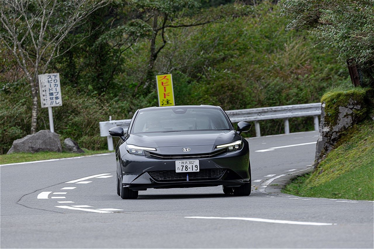ホンダの新型「プレリュード」（写真：三木 宏章）