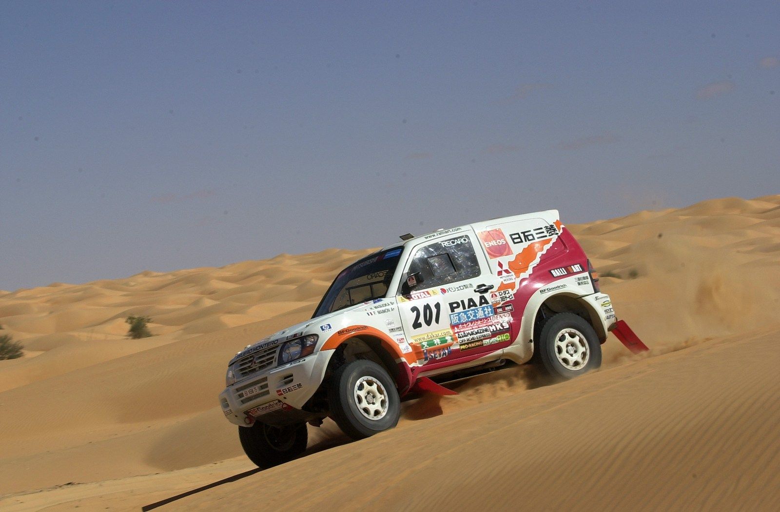 「パジェロ」パリダカ出場車（写真：三菱自動車工業）