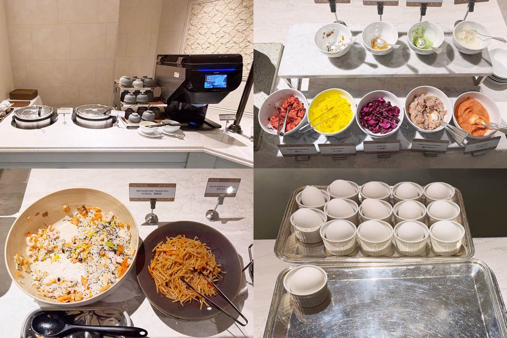 和食もひととおり揃う。ごはんの友も充実（写真：筆者撮影）