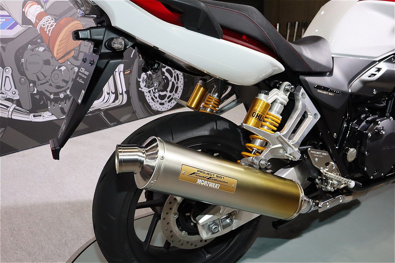 ホンダ「CB1300スーパーフォア ファイナルエディション」（筆者撮影）