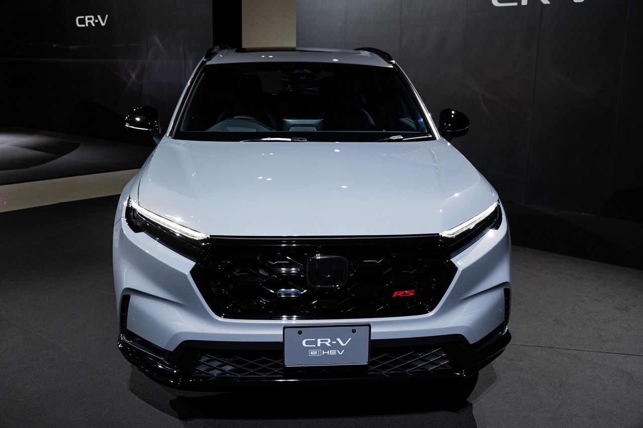 ホンダ新型「CR-V e:HEV」（写真：三木 宏章）