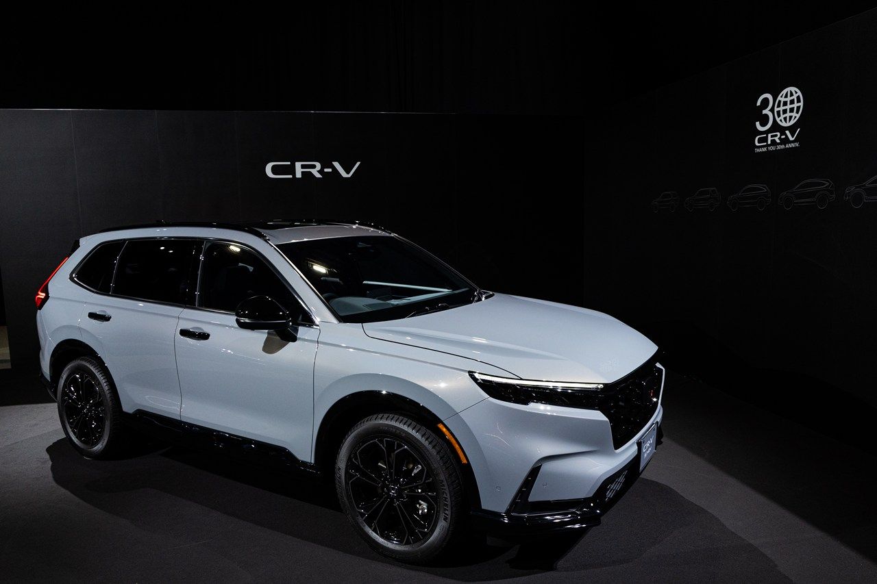 ホンダ新型「CR-V e:HEV」（写真：三木 宏章）