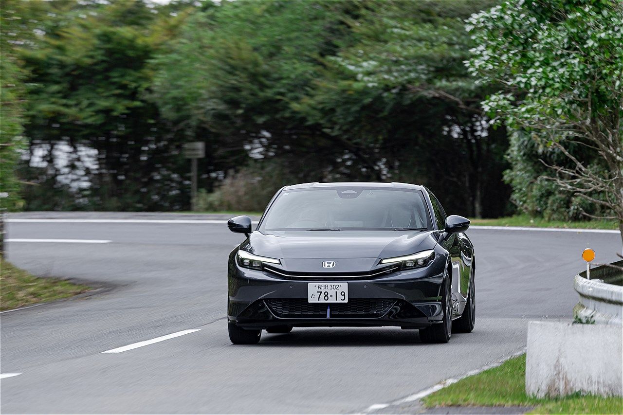 ホンダの新型「プレリュード」（写真：三木 宏章）