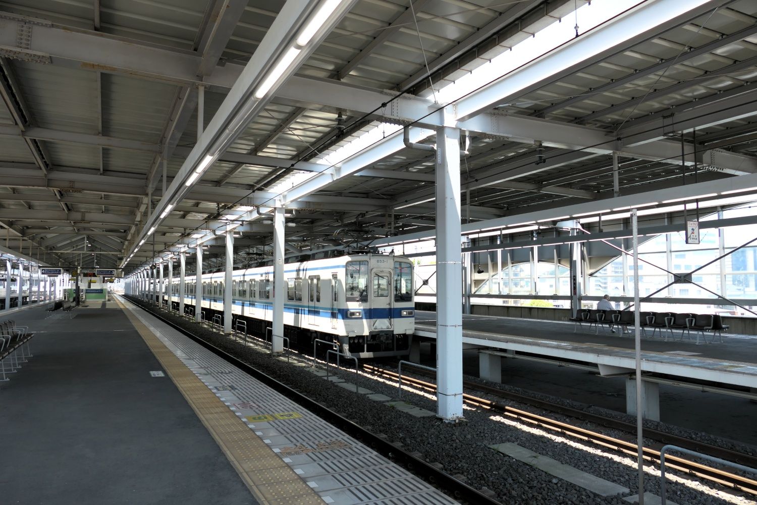 東武鉄道　太田駅　ホーム