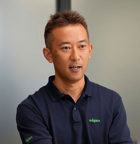 Adyen Japan Head of Sales  佐野 匠氏