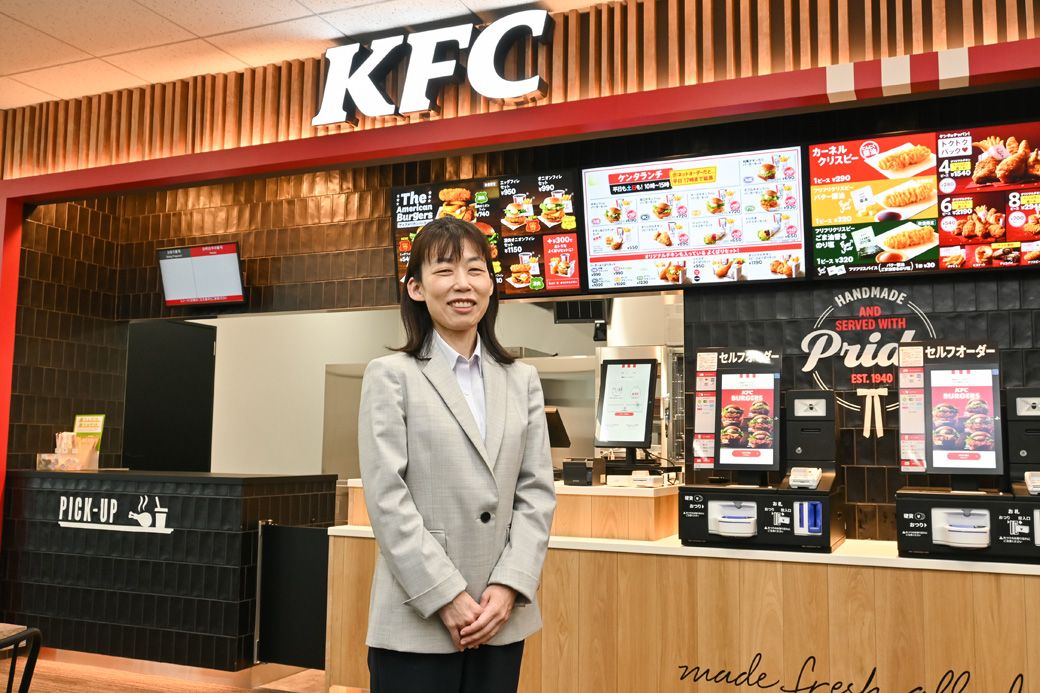 日本ケンタッキー・フライド・チキン執行役員・経営戦略部部長の中田陽子氏（撮影：大澤誠）