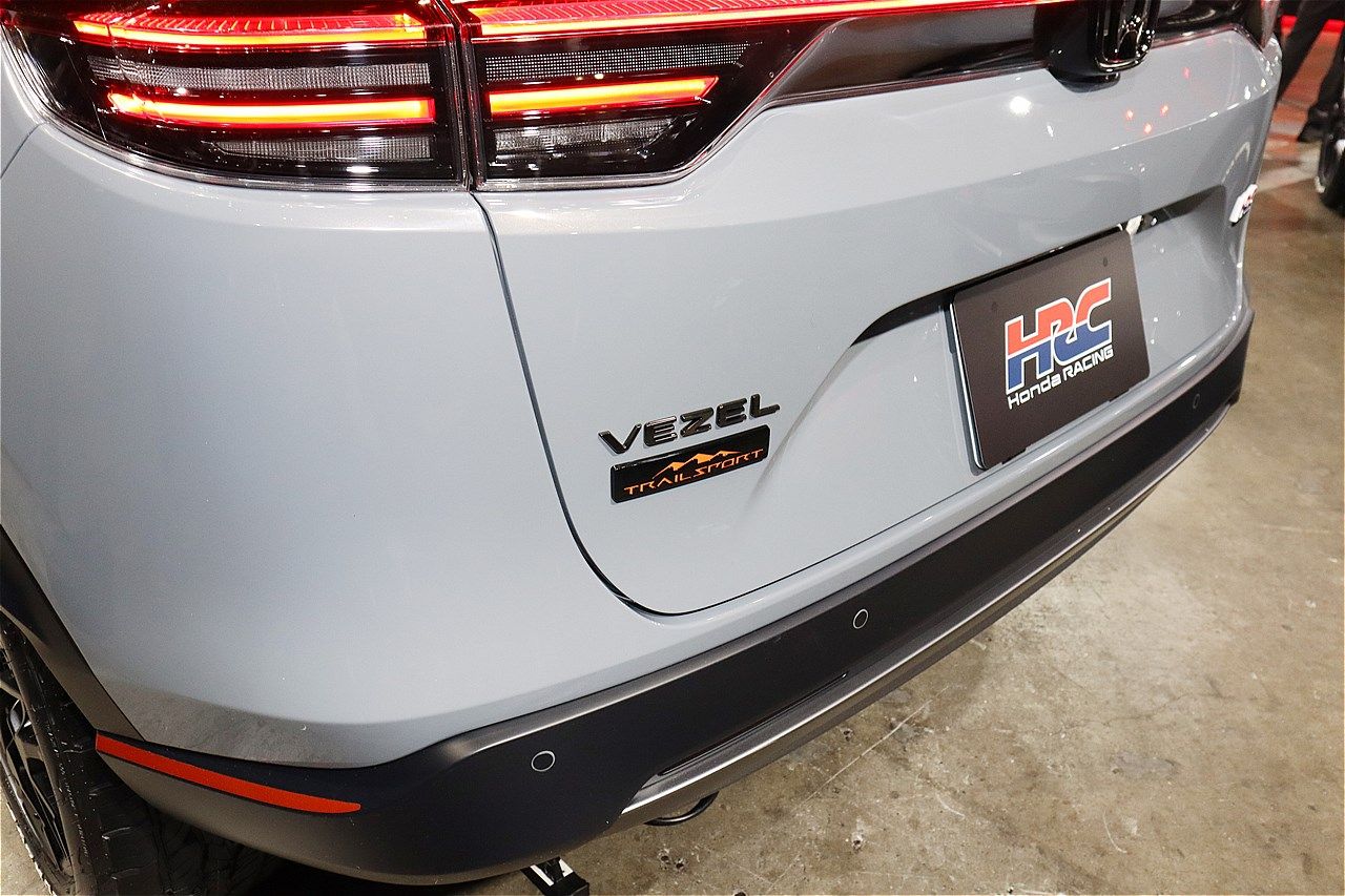 ホンダ「ヴェゼル トレイルスポーツHRCコンセプト」（写真：筆者撮影）