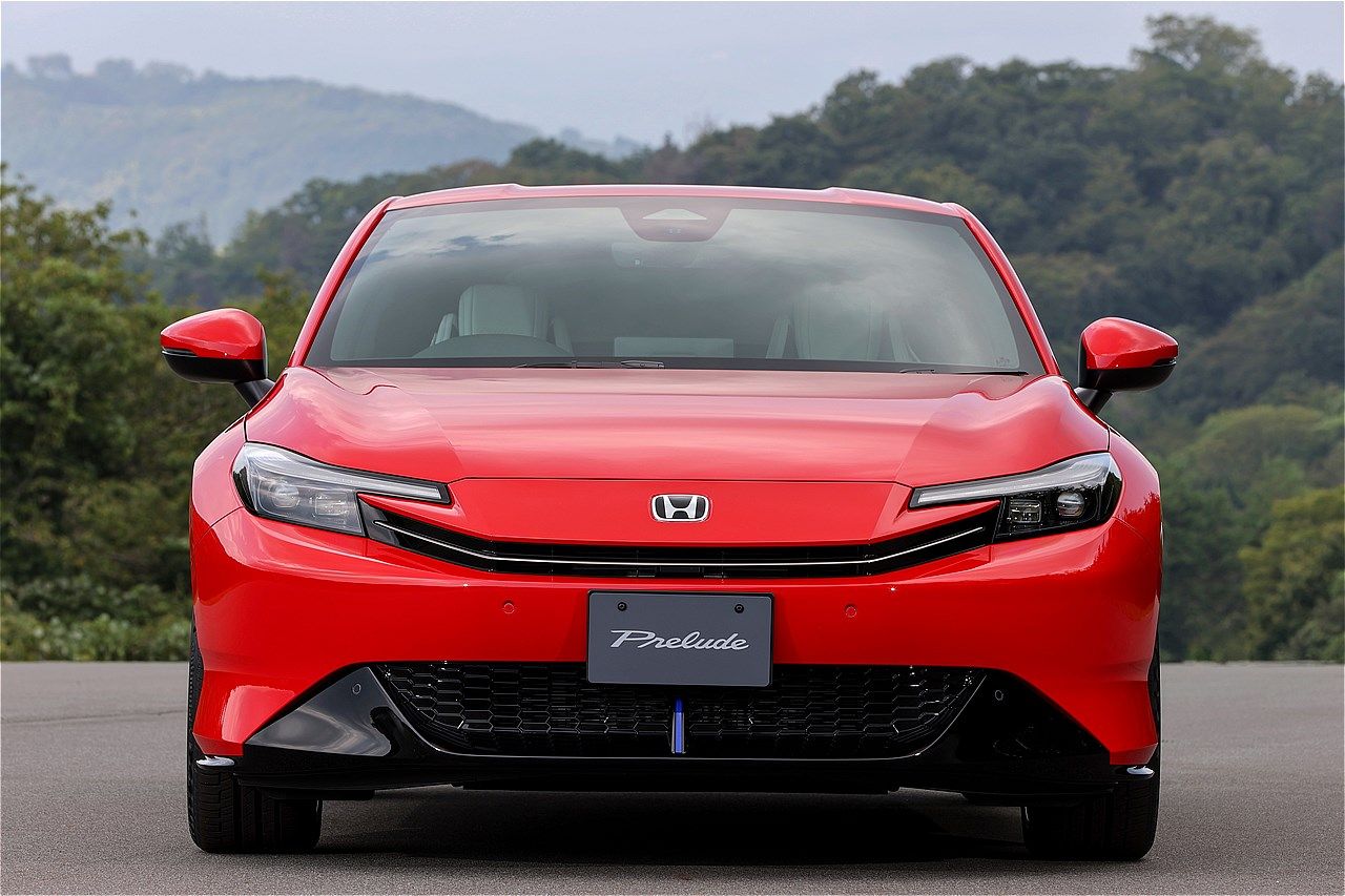 ホンダの新型「プレリュード」（写真：本田技研工業）