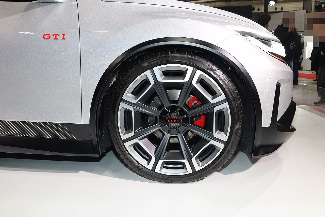 フォルクスワーゲン「ID. GTIコンセプト」（写真：筆者撮影）