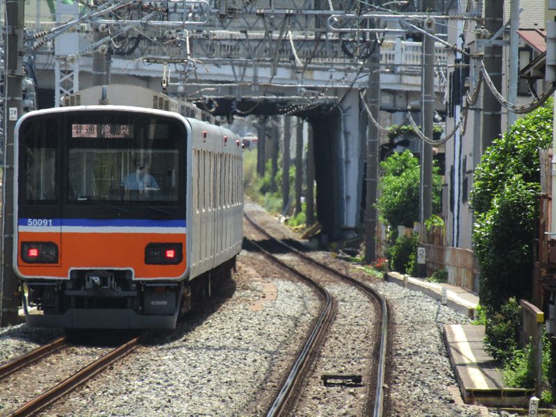 東武東上線50090型（筆者撮影）