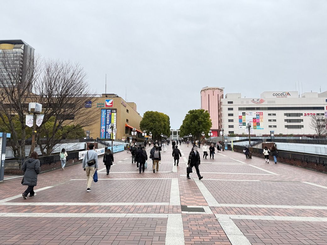 左が「丘の上プラザ」、右が「ココリア多摩センター」（筆者撮影）