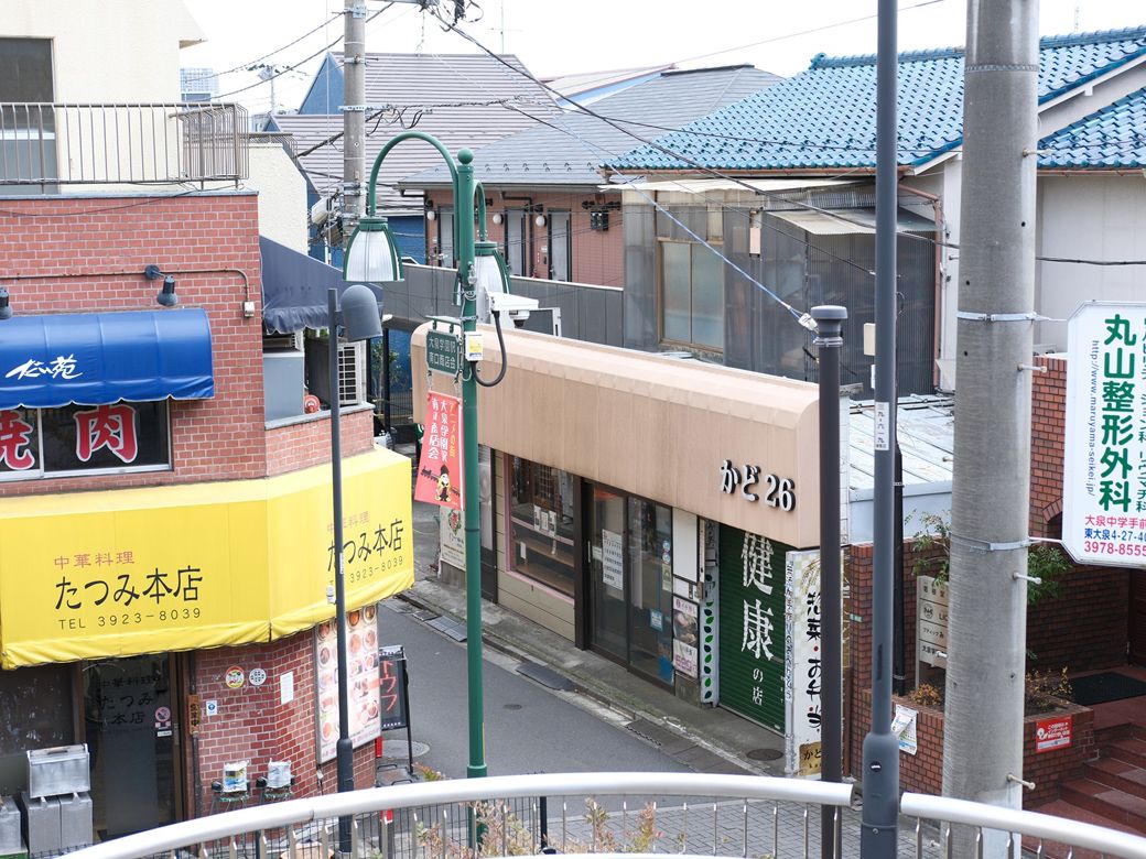 南口の光景。懐かしさを感じさせるのも、大泉学園の好きなところだった（筆者撮影）