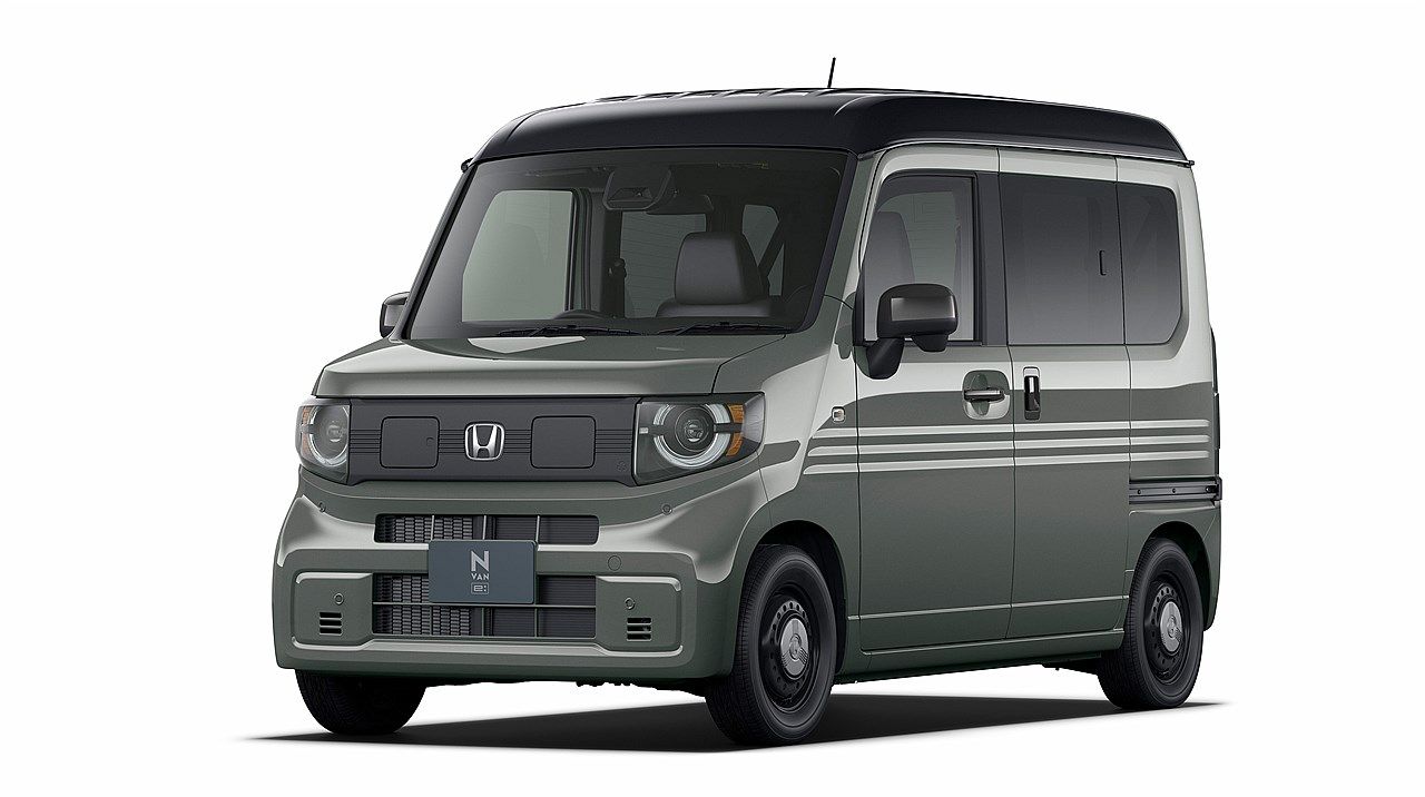 ホンダ「N-VAN e:」のディテール（写真：本田技研工業）