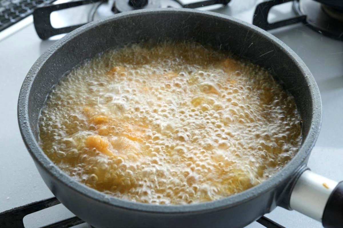 二度揚げ