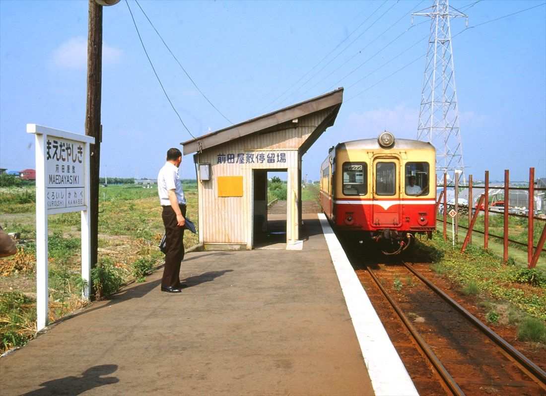 小坂鉄道から黒石線に転じたキハ2100形。廃線まで使われた（撮影：南正時）