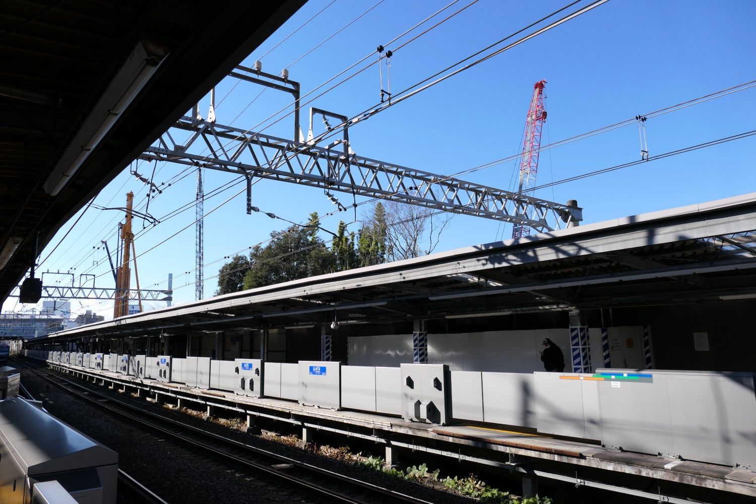 鶴ケ峰駅　上り線ホーム