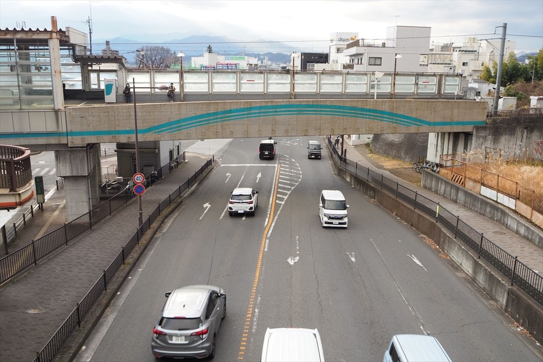 上溝駅付近