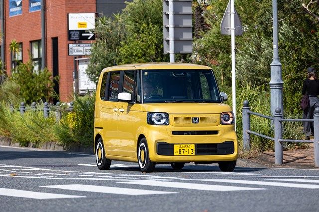 ホンダ新型「N-BOX」（写真：三木宏章）