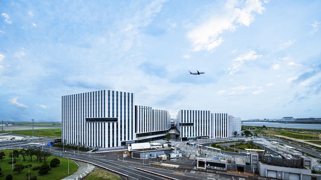 アルフレッサグループが「羽田PDC」の開設を予定している羽田イノベーションシティ外観