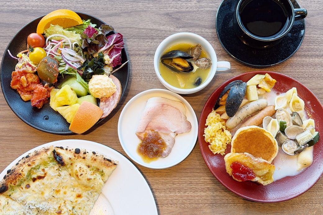 5つ星ホテル三井ガーデンホテル豊洲プレミアのモーニングビュッフェ3520円（写真：筆者撮影）