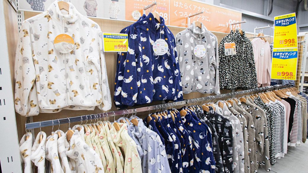 トライアルの998円フリース、その裏に隠された「生活密着」な商品開発の舞台裏を探る（筆者撮影）